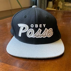 Obey Posse Adjustable snap-back hat
